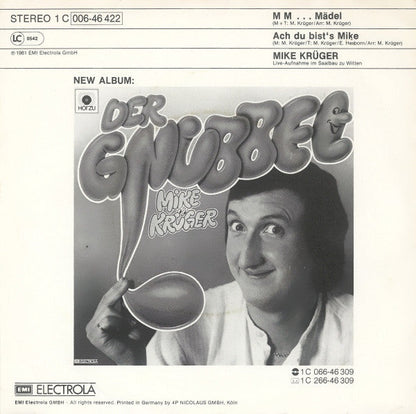 Mike Krüger - M M M Mädel 20438