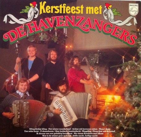 Havenzangers - Kerstfeest Met Havenzangers (LP) Vinyl LP Vinyl Zeer Goed / Hoesje Goed "VINYLSINGLES.NL"