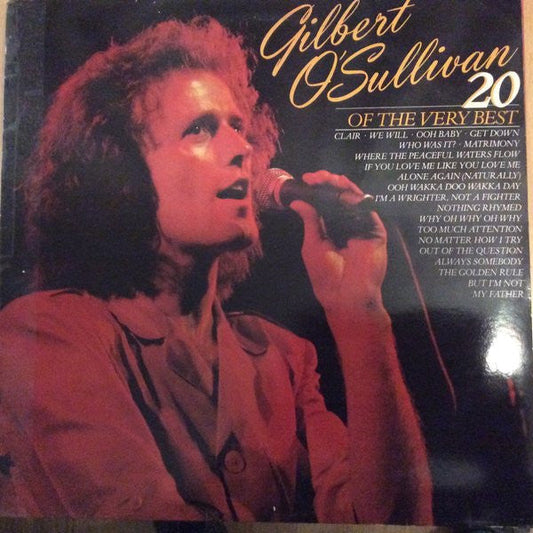 Gilbert O'Sullivan - 20 Of The Very Best (LP) 51976 Vinyl LP Vinyl Goed / Hoes Goed