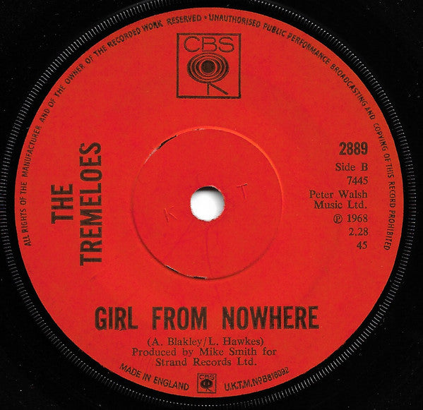 Tremeloes - Helule Helule 42659 Vinyl Singles Vinyl Goed / Hoes Generic