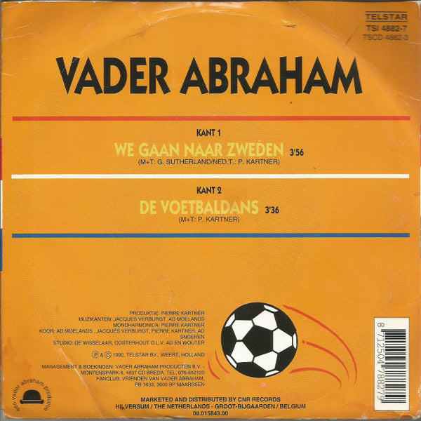 Vader Abraham - We Gaan Naar Zweden 41469 Vinyl Singles Vinyl Goed / Hoes Goed