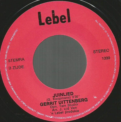 Gerrit Uittenberg – Baby I Luv' You... 33042
