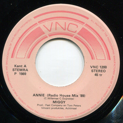 Miggy - Annie (Radio House Mix '89) 13638