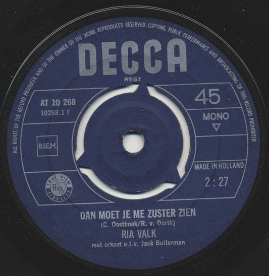Ria Valk - Solltest du meine Schwester sehen 34069