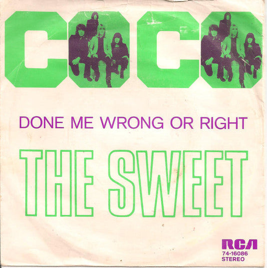 Sweet - Co-Co 41416 Vinyl Singles Vinyl Goed / Hoes Goed