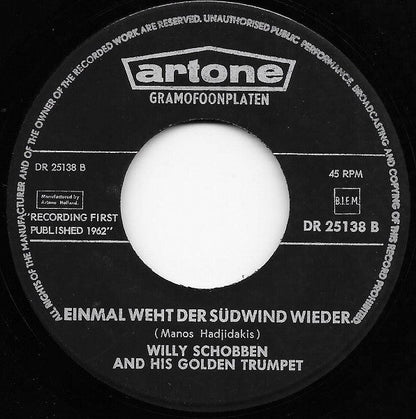 Willy Schobben - Heisser Sand 42344 Vinyl Singles Vinyl Goed / Hoes Generic