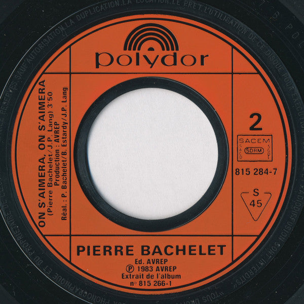 Pierre Bachelet - Quitte-moi 15352