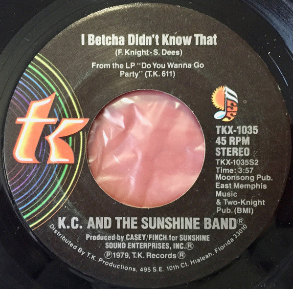 KC & The Sunshine Band - Please Don't Go 42121 Vinyl Singles Vinyl Goed / Hoes Generic