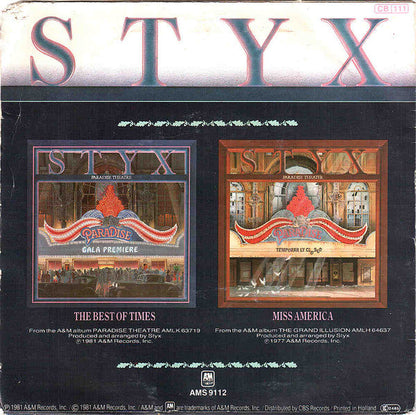 Styx - Die besten Zeiten 38563