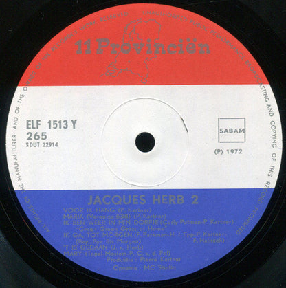 Jacques Herb - Jacques Herb 2 (LP) 46766