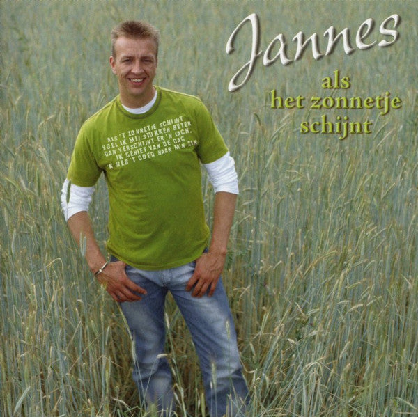 Jannes - Als Het Zonnetje Schijnt (CD) 70374 Compact Disc Goede Staat
