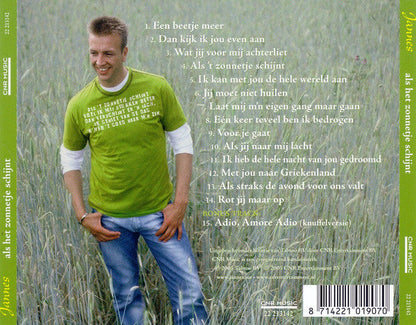 Jannes - Als Het Zonnetje Schijnt (CD) 70374 Compact Disc Goede Staat