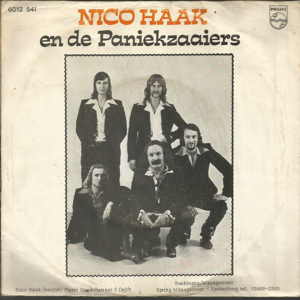 Nico Haak En De Paniekzaaiers - Doedelzakke-Pakkie 38928 Vinyl Singles Goede Staat