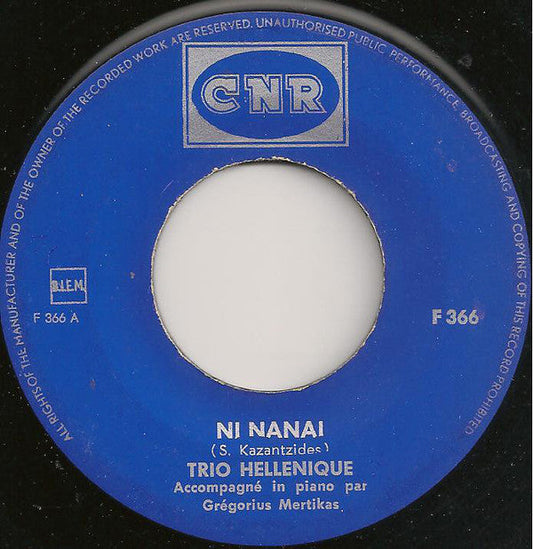 Trio Hellenique – Ni Nanai 17242