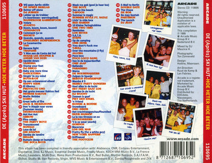Various - De Après Skihut - Hoe Heter Hoe Beter (CD) 70898 Compact Disc Goede Staat
