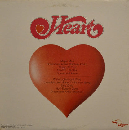 Heart - Dreamboat Annie (LP) 51824 Vinyl LP Vinyl Goed / Hoes Zie Foto