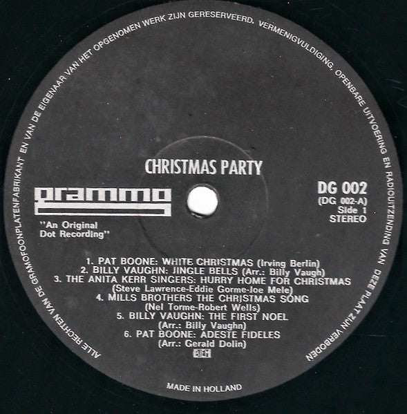 Various - Christmas Party (LP) 48952 Vinyl LP JUKEBOXSINGLES.NL   