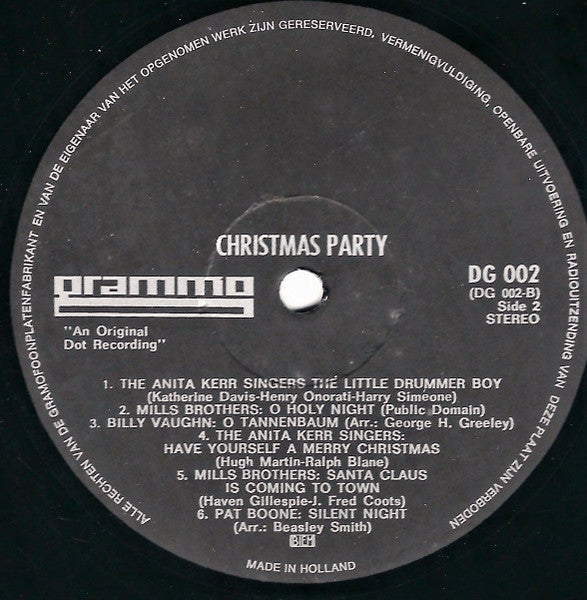 Various - Christmas Party (LP) 48952 Vinyl LP JUKEBOXSINGLES.NL   