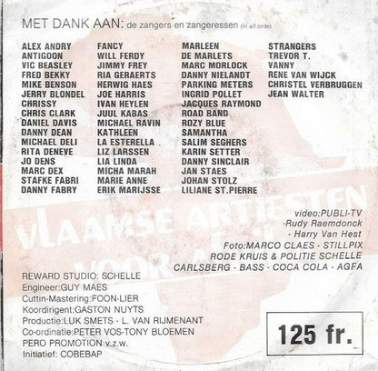 Vlaamse Artiesten Voor Afrika - Leven Zonder Honger 41477 Vinyl Singles Vinyl Goed / Hoes Goed