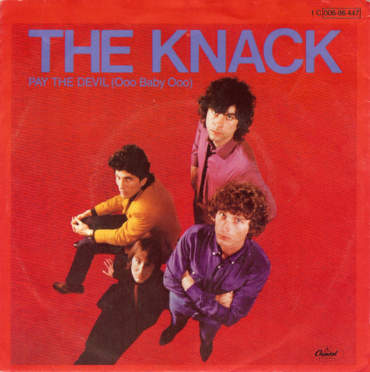 Knack - Pay The Devil (Ooo Baby Ooo) 40806 Vinyl Singles Vinyl Goed / Hoes Goed