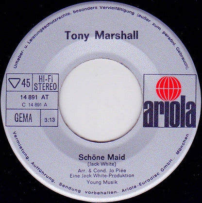 Tony Marshall - Clean Maid 21901