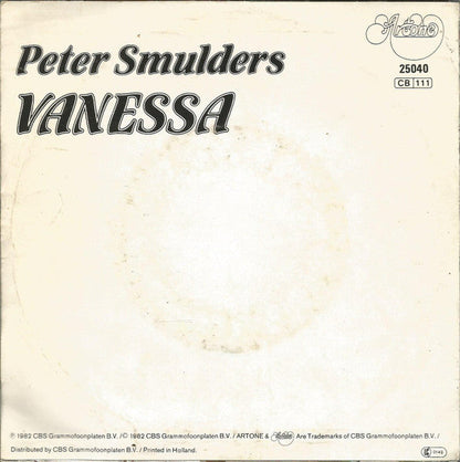 Peter Smulders - Vanessa 41479 Vinyl Singles Vinyl Goed / Hoes Goed