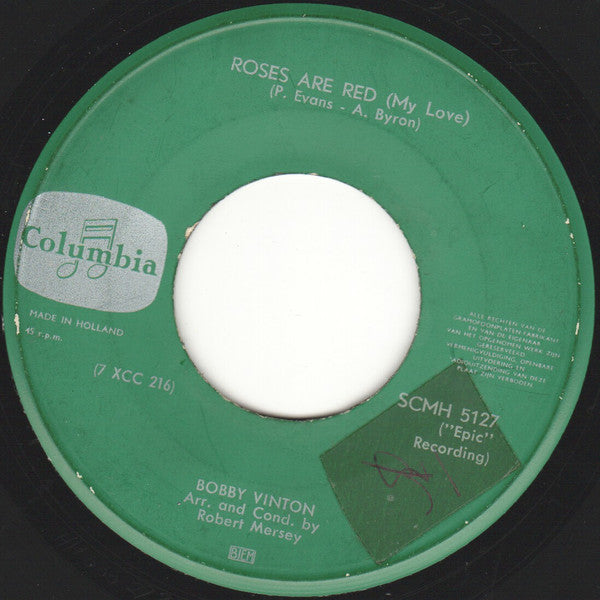 Bobby Vinton – Rosen sind rot (Meine Liebe) 40425