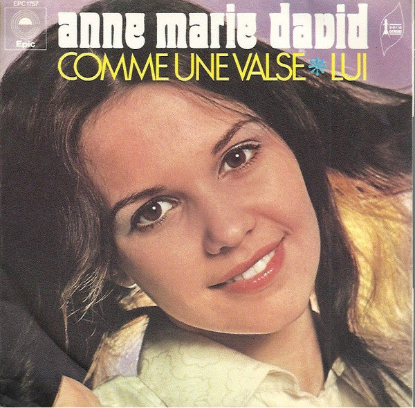 Anne Marie David - Comme Une Valse Vinyl Singles Vinyl Zeer Goed / Hoesje Goed "VINYLSINGLES.NL"