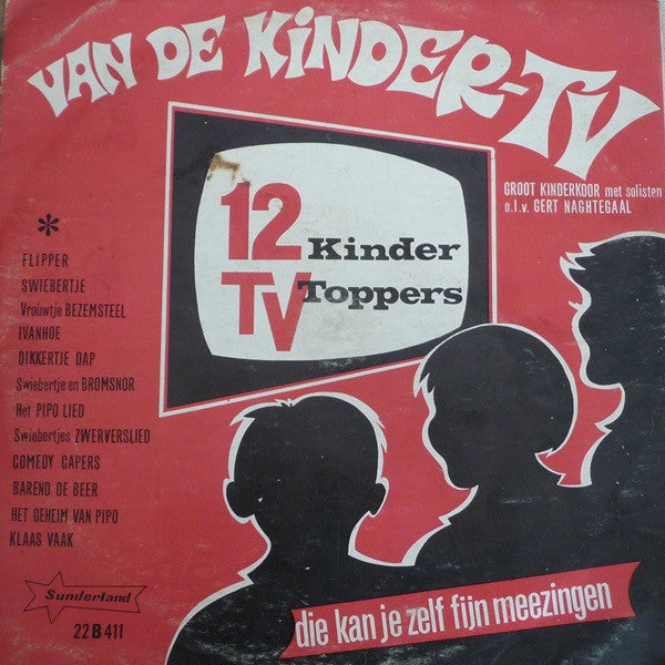 Groot Kinderkoor O.l.v. Gert Naghtegaal - Van De Kinder-TV (LP) 52039 Vinyl LP Vinyl Goed / Hoes Goed