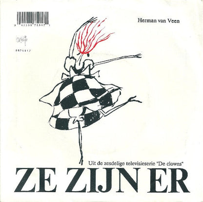 Herman van Veen, Johnny Kraaykamp - Praatjes Vinyl Singles Vinyl Zeer Goed / Hoesje Goed "VINYLSINGLES.NL"