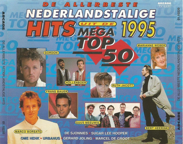 Various - De Allerbeste Nederlandstalige Hits Uit De Mega Top 50 • 1995 (CD) 70820 Compact Disc 2x Goede Staat