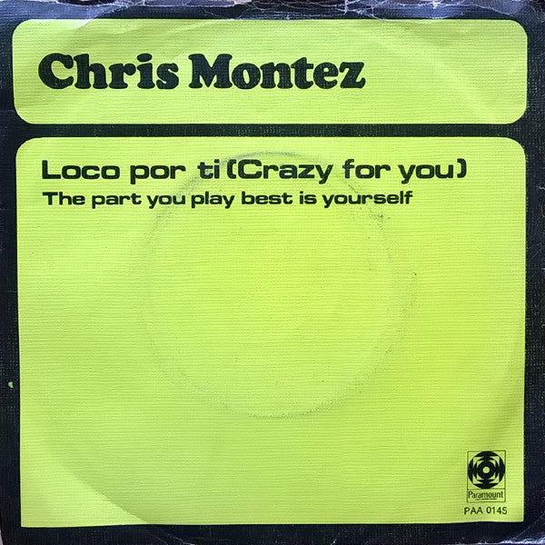 Chris Montez - Loco Por Ti (Crazy For You) 18988 Vinyl Singles Vinyl Goed / Hoes Goed