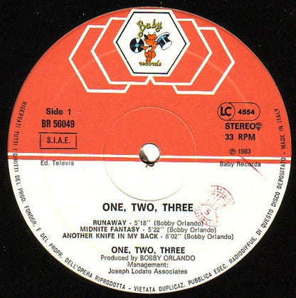 One Two Three - One Two Three (LP) 42087 Vinyl LP JUKEBOXSINGLES.NL   