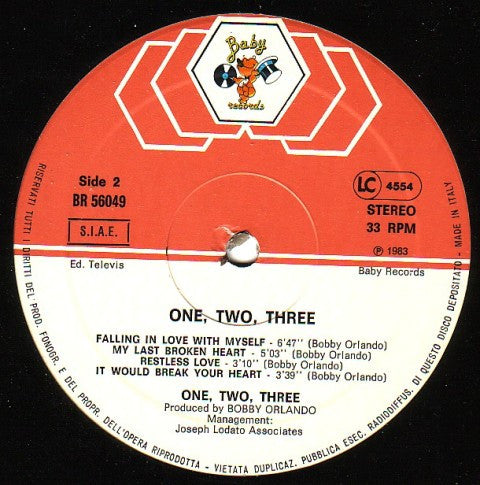 One Two Three - One Two Three (LP) 42087 Vinyl LP JUKEBOXSINGLES.NL   