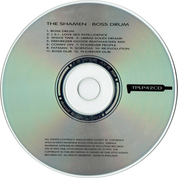 Shamen - Boss Drum (CD) 70769 Compact Disc Goede Staat