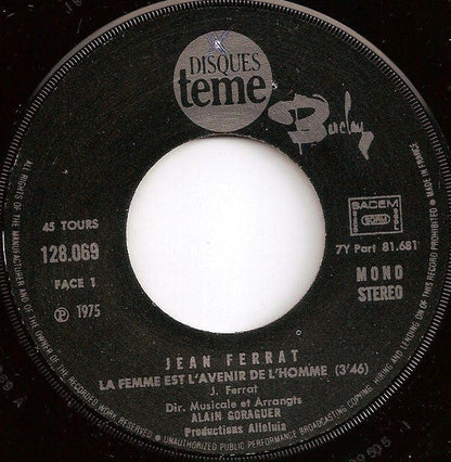 Ferrat - La Femme Est L'avenir De L'homm 29690