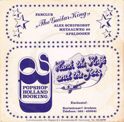 Hank The Knife And The Jets - Stan The Gunman Vinyl Singles Vinyl Zeer Goed / Hoesje Goed "VINYLSINGLES.NL"