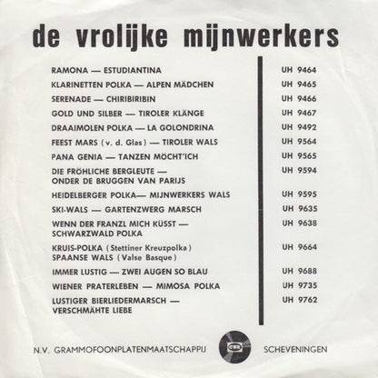Vrolijke Mijnwerkers - Nao Veure 41755 Vinyl Singles Vinyl Goed / Hoes Goed