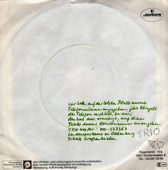 Trio - Anna - Lassmichrein Lassmichraus 40961 Vinyl Singles Vinyl Goed / Hoes Goed