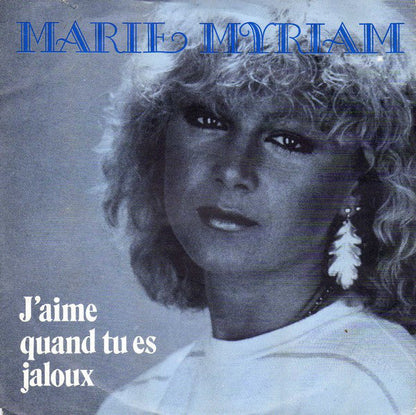 Marie Myriam - J'aime Quand Tu Es Jaloux 15412 Vinyl Singles Vinyl Goed / Hoes Goed