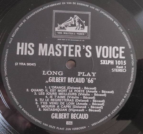 Gilbert Becaud – Gilbert Becaud '66 (LP) 46591