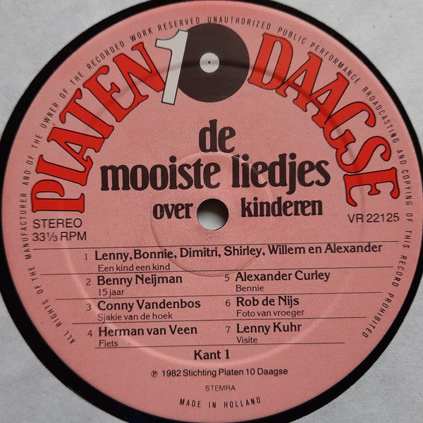 Various - Die schönsten Lieder über Kinder (LP) 45464