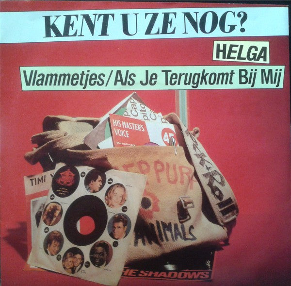 Helga - Vlammetjes Vinyl Singles Vinyl Zeer Goed / Hoesje Goed "VINYLSINGLES.NL"