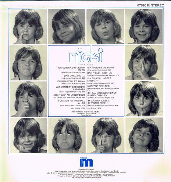 Nicki - Nicki (LP) 50637 Vinyl LP Vinyl Goed / Hoes Goed