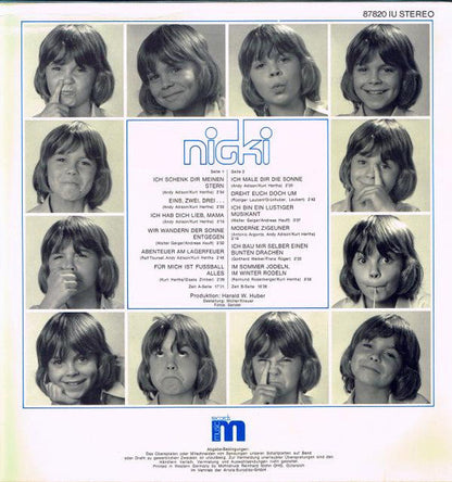 Nicki - Nicki (LP) 50637 Vinyl LP Vinyl Goed / Hoes Goed