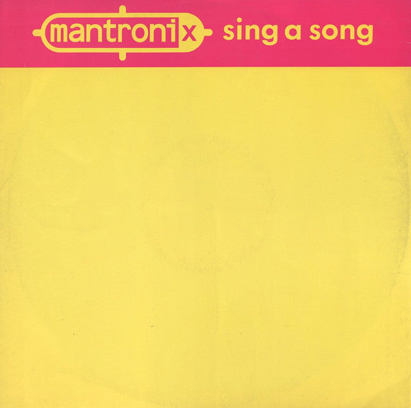 Mantronix - Sing A Song 21518