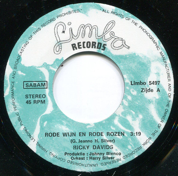 Ricky Davids - Rotwein und rote Rosen 13389