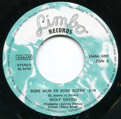 Ricky Davids - Rotwein und rote Rosen 13389