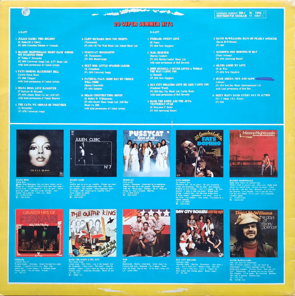 Various ‎- 20 Super Summer Hits (LP) 48355 Vinyl LP JUKEBOXSINGLES.NL   