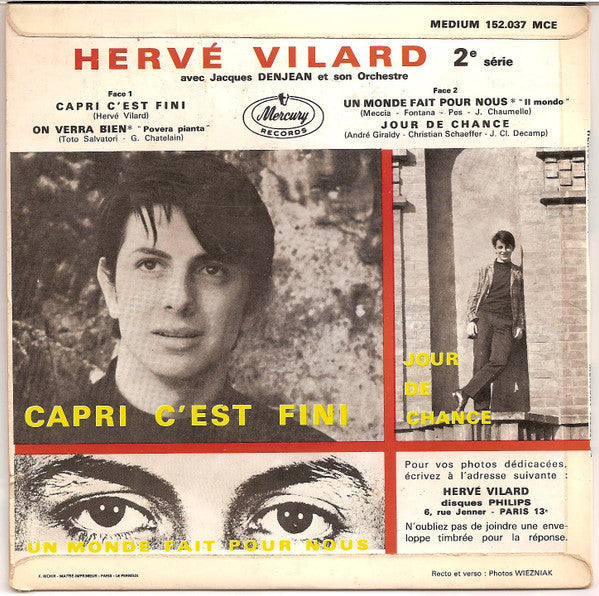 Hervé Vilard - Capri C'est Fini
